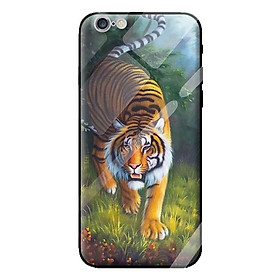 Ốp kính cường lực cho iPhone 6s Plus mẫu hổ 217 - Hàng chính hãng