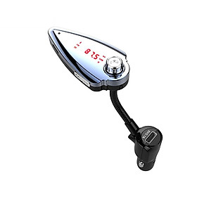 Bluetooth Car Kit Hands-free Set FM Transmitter MP3 Player USB Car Charger