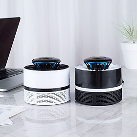Máy bắt muỗi thân thấp an toàn, hiệu quả kết nối cổng USB- Màu ngẫu nhiên ( Tặng kèm Quạt mini cắm cổng USB vỏ thép)
