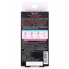 Miếng Dán Lột Mụn Than Hoạt Tính Dành Cho Nữ Biore (4 Miếng)