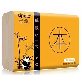Mua Khăn giấy gấu trúc Sipiao 1 gói 300 tờ siêu dai