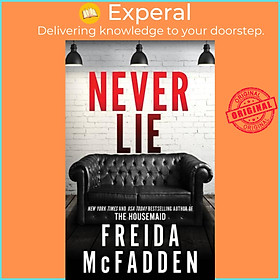 Sách - Never Lie by Freida McFadden (UK edition, paperback)