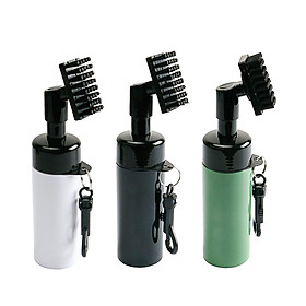 3Pcs Golf Club Groove Brush with Water Bottle Professional Lightweight