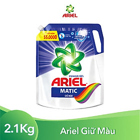 Nước Giặt Ariel Matic Giữ Màu Túi 2.1Kg