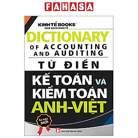 Từ Điển Kế Toán Và Kiểm Toán Anh-Việt - Nhà Xuất Bản Tài Chính
