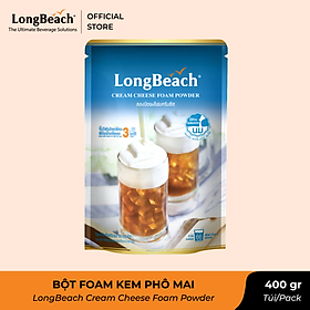 Bột Foam Kem Phô Mai - LongBeach Cream Cheese Foam Powder 400 g