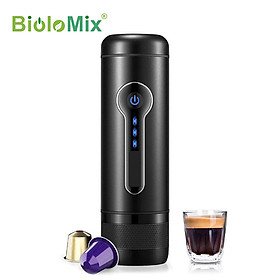Mua Máy pha cà phê viên nén dùng pin cầm tay Biolomix CP010 56W (15-18bar) - Hàng Nhập Khẩu