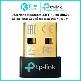 Bộ Thu Phát Bluetooth TP-Link UB500 USB Nano Bluetooth 5.0 - Hàng Chính Hãng