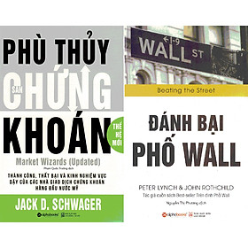 Hình ảnh Combo 2 Cuốn Sách Đáng Đọc Nhất Về Đầu Tư Trên Thị Trường Chứng Khoán ( Phù Thủy Sàn Chứng Khoán + Đánh Bại Phố Wall ) tặng kèm bookmark Sáng Tạo