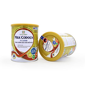 Milk Codoca Hi Canxi - Sữa dinh dưỡng tăng cường sức khỏe, bổ sung Canxi