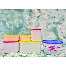 BỘ 6 HỘP BQTP ĐÔNG MÁT TUPPERWARE