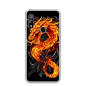 Ốp lưng dẻo cho điện thoại VSMART STAR 4 - 0218 FIREDRAGON - Hàng Chính Hãng