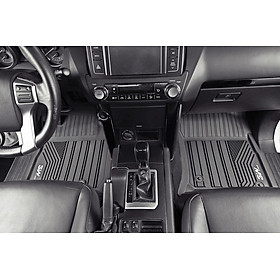 Thảm lót sàn xe ô tô TOYOTA New COROLLA ALTIS 2020-đến nay Nhãn hiệu Macsim 3W chất liệu nhựa TPE đúc khuôn cao cấp - màu đen