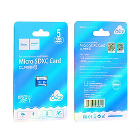 Thẻ Nhớ Micro SD Hoco 64Gb Class 10 - Hàng Chính Hãng