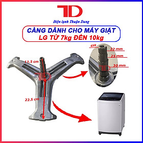 Trục càng 3 chạc dành cho máy giặt LG 7Kg 8Kg 9Kg 10Kg lồng ngang - Điện Lạnh Thuận Dung