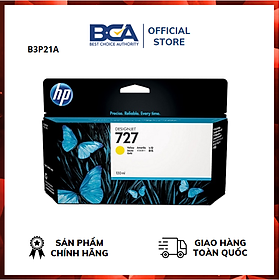 Mua Mực in HP 727 130ml Yellow Ink Cartridge (B3P21A) - Hàng Chính Hãng