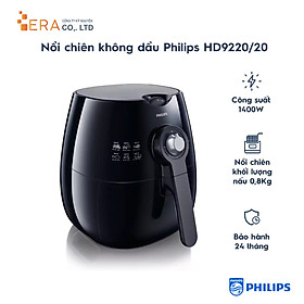 Nồi Chiên Không Dầu Philips HD9220/20 - Hàng chính hãng