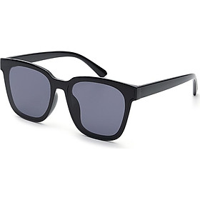 Blue (Bluekiki) sunglasses unisex sunglasses frame big box men driving driving mirror ladies UV glasses TR91 black frame black film