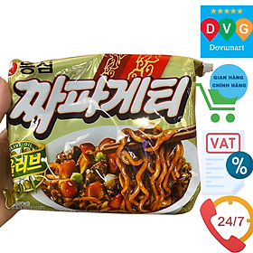 Mì Trộn Tương Đen Japagetti Oliu Không Cay Nongshim Hàn Quốc Gói 140G / 농심) 올리브 짜파게티 140G