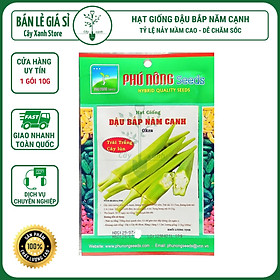 Mua Hạt Giống Đậu Bắp 5 Cạnh Trái Trắng Cây Lùn - Phú Nông Seeds - Gói 10g
