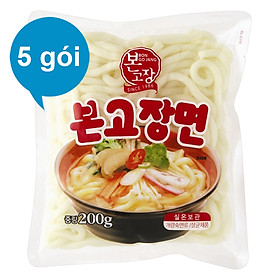 Combo 5 Gói Mì tươi Bongojang Hanil Food (200g / Gói)