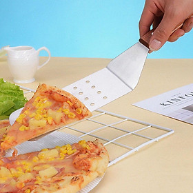 Stainless Steel Metal Griddle Spatula Griddle Accessories Hamburger Turner Scraper Pancake Flipper Great for BBQ Grill