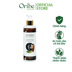 Dầu Gội Giảm Rụng Tóc Welhair Không Bết Tóc Hỗ Trợ Tóc Dày Bóng Mượt 150g