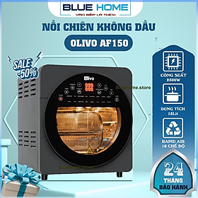 Mua Nồi Chiên Không Dầu OLIVO AF150  2500W-15Lit  16 Chức Năng Đa Dạng  Hàng Chính Hãng