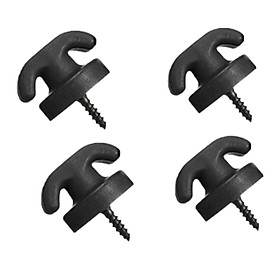 4x Car Trunk Hook Holder Umbrella Hanger Accessories Auto Grocery Bag Hook
