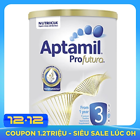 Sữa bột Aptamil Profutura ÚC số 3 cho trẻ từ 1 tuổi trở lên, 900g