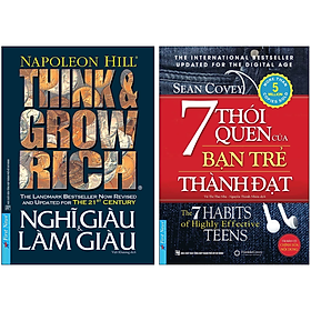 Combo 7 Thói Quen Của Bạn Trẻ Thành Đạt (Tái Bản) + Nghĩ Giàu Và Làm Giàu (Tái Bản)