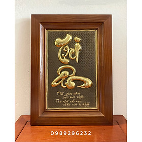 Mua Tranh chữ TRi Ân bằng đồng