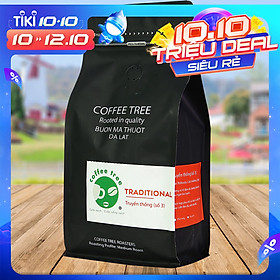 Cà phê bột 100% nguyên chất truyền thống số 3 Coffee Tree 500gr thơm ngon