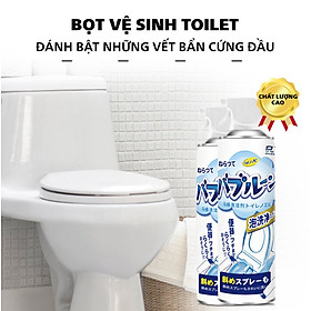 Chai xịt bọt tuyết vệ sinh toilet,bồn tắm, lau bóng gương, lâu bóng inox