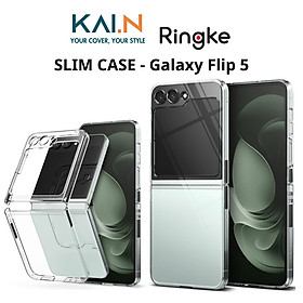Ốp Lưng Trong Suốt Ringke Slim Dành Cho Samsung Galaxy Z Flip 5 - Hàng Chính Hãng