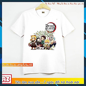 Áo thun Lưỡi gươm diệt quỷ Kimetsu No Yaiba - Có size trẻ em M2825