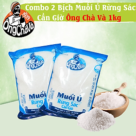 Combo 2 Bịch Muối Ủ Rừng Sác Cần Giờ Ông Chà Và 1kg