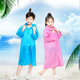 Mua Áo Mưa Măng Tô ( Choàng ) Nhựa Dẻo Cho Bé Từ 1m1 Đến 1m4