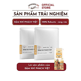 Cà phê pha phin ĐẬM KHÍ PHÁCH VIỆT - Sản phẩm trải nghiệm - Caphesach.org - 25G