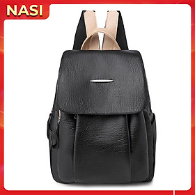 Balo nữ thời trang B1017 NASI da mềm cao cấp, ba lô đẹp đi làm công sở đi học đi chơi du lịch, ba lo cute hàn quốc cá tính