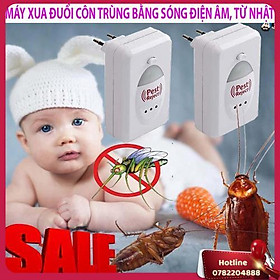 Máy Đuổi Chuột Đuổi Côn Trùng Bằng Sóng Siêu Âm Pest Reject - Miễn Phí Vận Chuyển