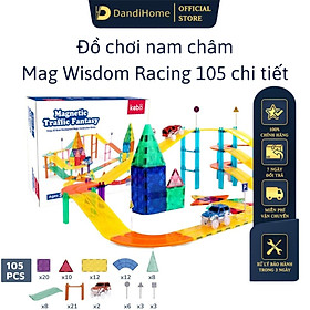 Hình ảnh Đồ chơi xếp hình nam châm Mag-Wisdom Racing