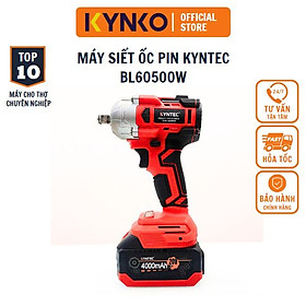 Mua Máy siết bulong bu lông bộ 2 pin Kynko Kyntec BL60500W 20V 4.0Ah 10 cell không chổi than siêu khỏe