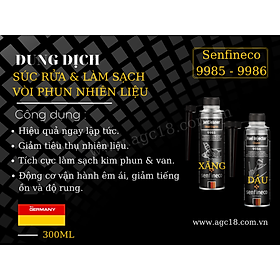 Súc Rửa Kim Phun Động Cơ Diesel JetCleaner Senfineco 9985