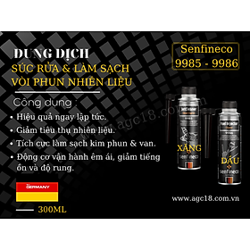 Hình ảnh Súc Rửa Kim Phun Xăng , Làm Sạch Vòi Phun Nhiên Liệu  Senfineco 9986