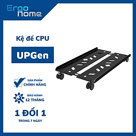 Mua Chân đế PC UPGEN P01 - Chân để CPU - Kệ đỡ CPU đứng có bánh xe và lỗ tản nhiệt không thấm nước hàng chính hãng