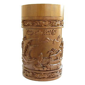 Hộp Đựng Trà Gỗ Nguyên Khối TOKDODO