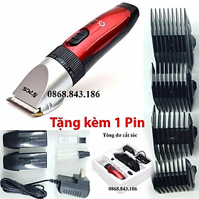 Tông Đơ Cắt Tóc Trẻ Em Siêu êm có 2 pin tiện lợi