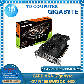Mua Card màn hình Gigabyte 1650 OC 4GB ~ DDR6 WINDFORCE GeForce GTX (GV-N1656WF2OC-4GD) - Hàng chính hãng Viễn Sơn phân phối