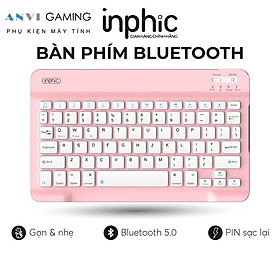 Mua Bàn phím Bluetooth Inphic V750B dùng cho iOS Android Windows Kết nối nhiều thiết bị - Hàng Nhập Khẩu